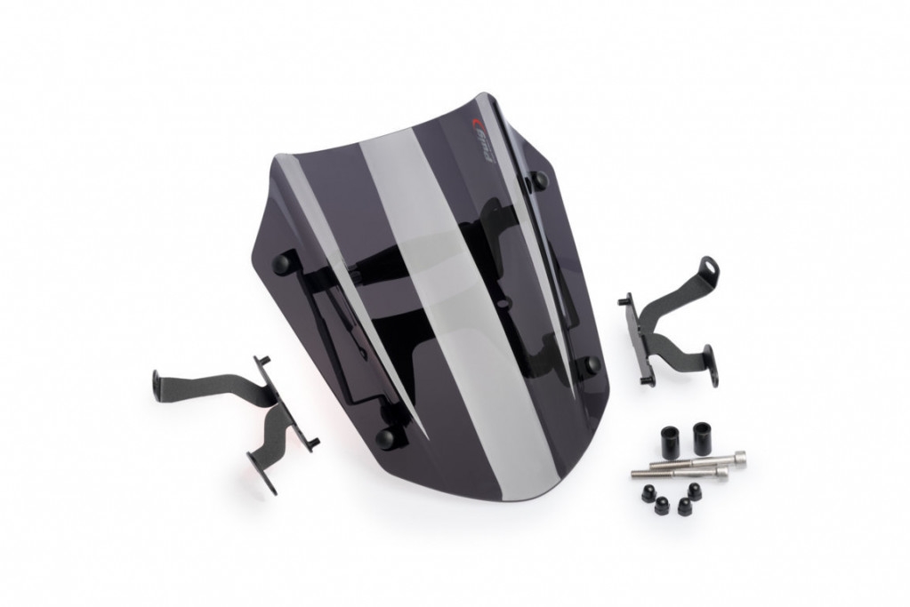 Plexi na motorku PUIG NEW. GEN SPORT 3773F tmavá dymová Nastaviteľné