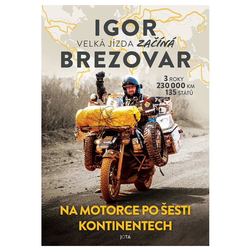 Kniha Igor Brezovar. Velká jazda začína