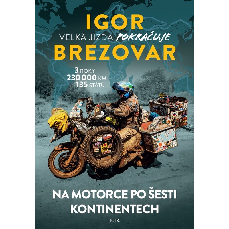 Kniha Igor Brezovar. Veľká jazda pokračuje