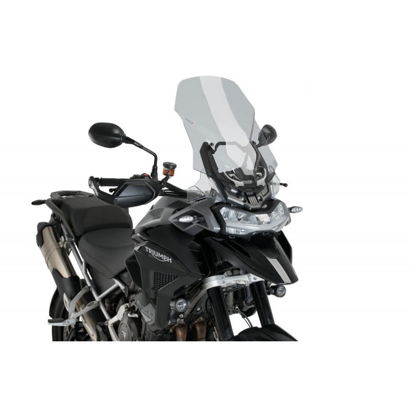 Plexi štít PUIG TOURING dymové