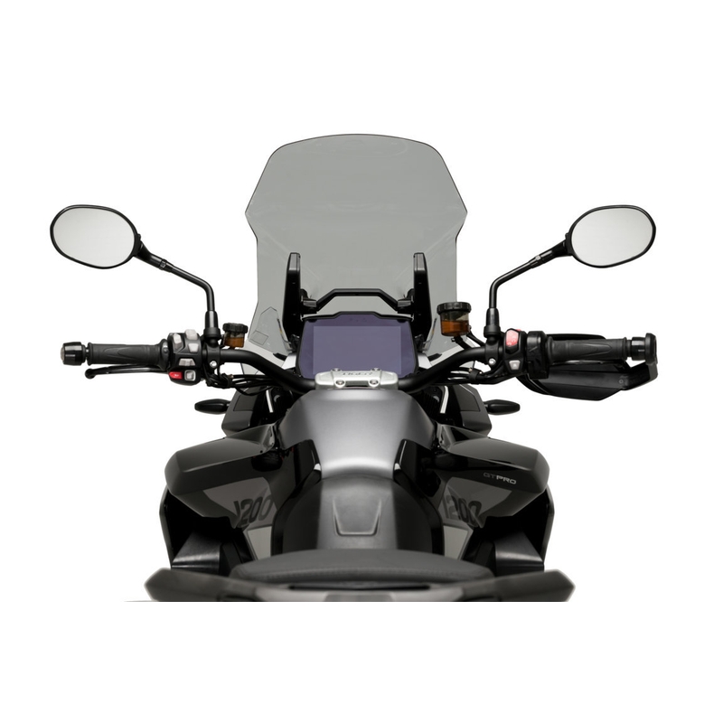 Plexi štít PUIG TOURING dymové