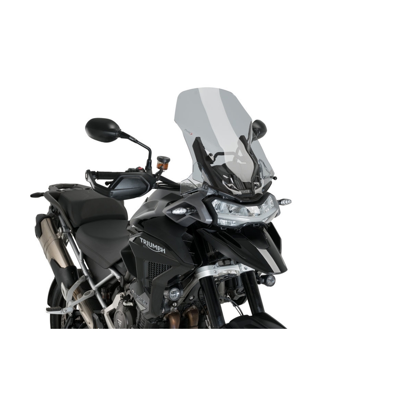 Plexi štít PUIG TOURING dymové