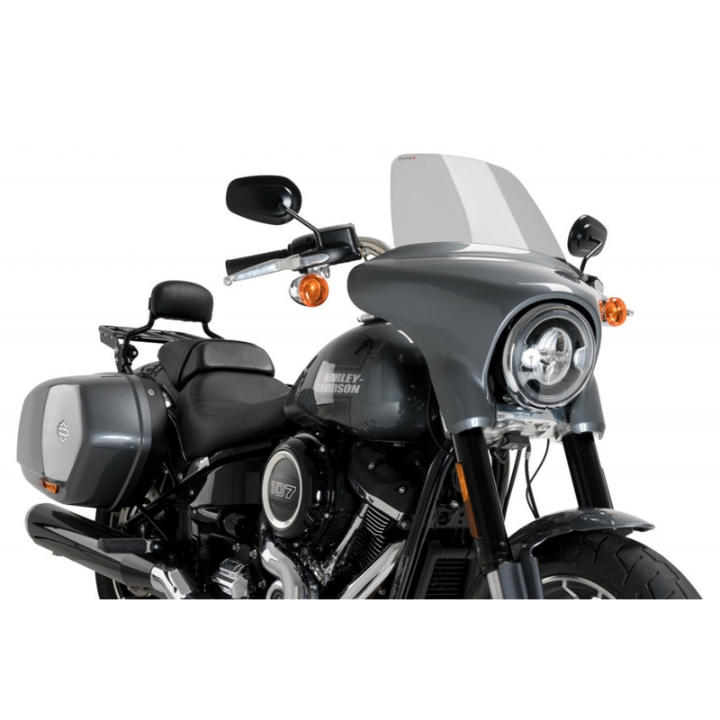 Plexi štít PUIG HIGH-ROAD TOURING dymové