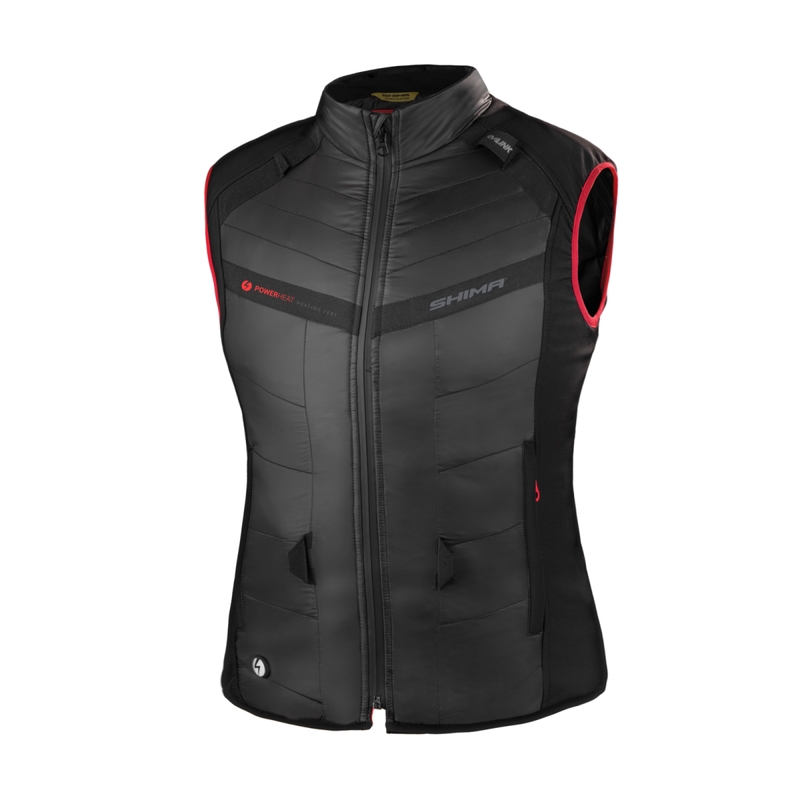 Dámska vyhrievaná vesta Shima Powerheat Vest čierno-červená