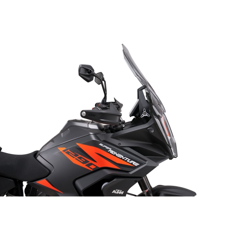 Plexi štít PUIG TOURING PLUS dymové