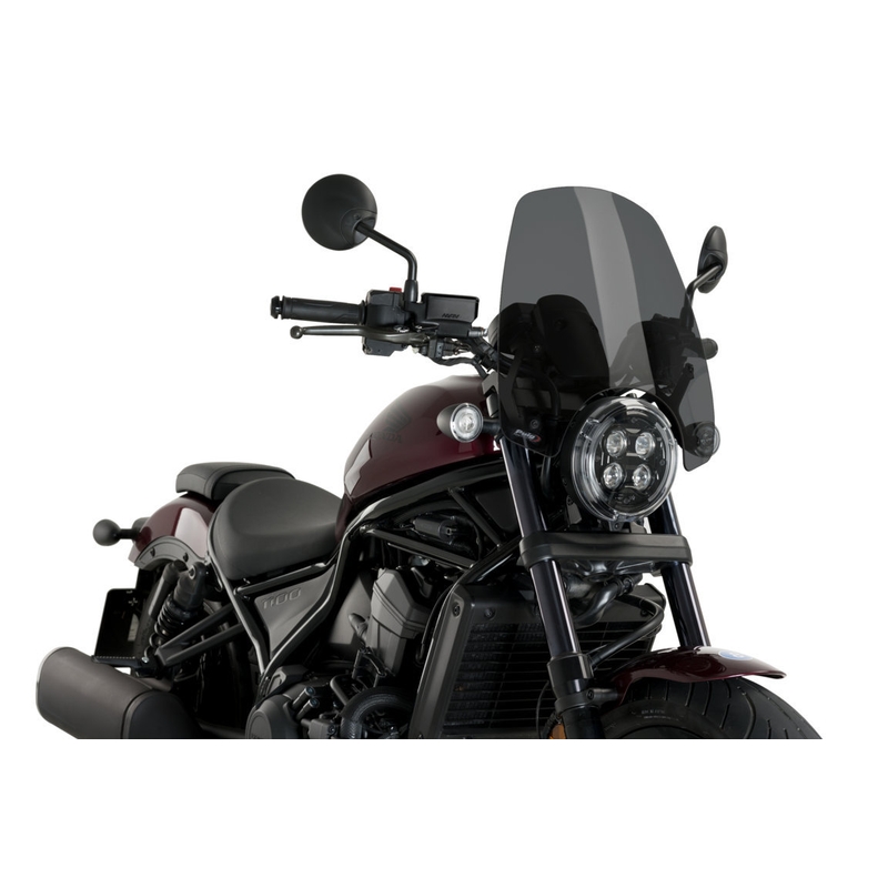 Plexi na motorku PUIG NEW. GEN TOURING čierna