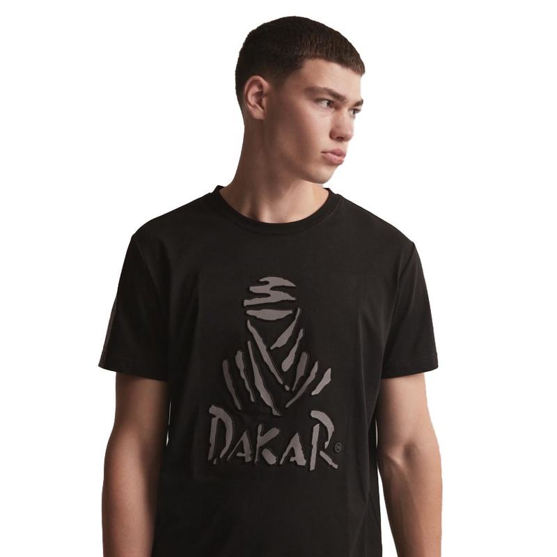 Tričko DAKAR DKR Embo čierne výpredaj