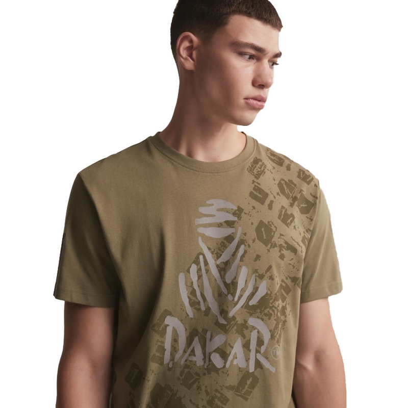 Tričko DAKAR DKR AU 03 khaki