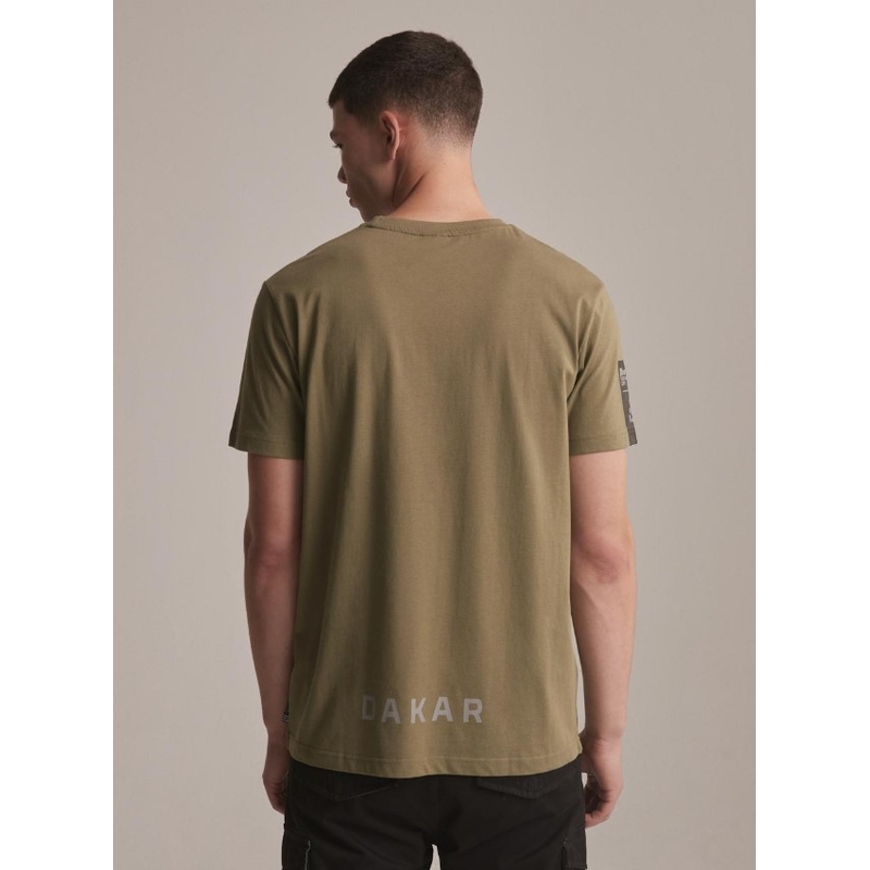Tričko DAKAR DKR AU 03 khaki