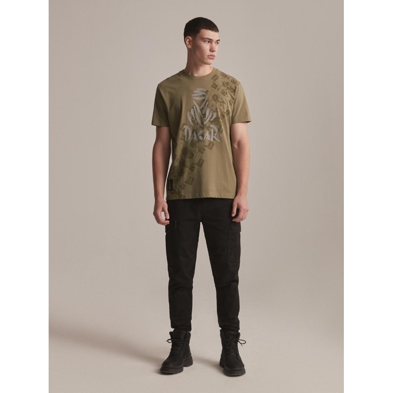 Tričko DAKAR DKR AU 03 khaki