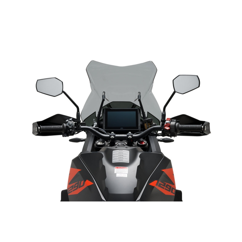 Plexi štít PUIG TOURING dymové