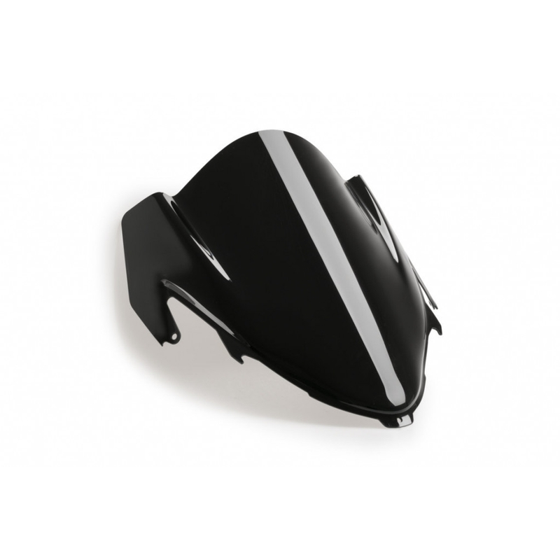 Plexi štít PUIG Z-RACING čierna pre SUZUKI GSX 1300 Hayabusa / SE 2021-2026