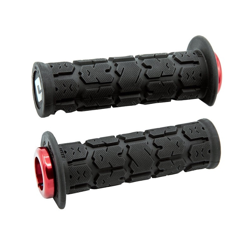 Gripy ODI ROGUE ATV LOCK-ON V2.1 125 mm čierno-červené