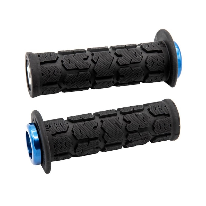 Gripy ODI ROGUE ATV LOCK-ON V2.1 125 mm čierno-modré