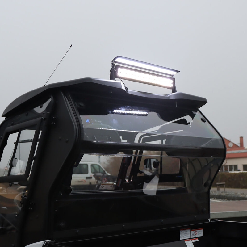 LED svetelná rampa s krytom SHARK LED LIGHT BAR 21,5", 6D WITH LED COVER, 120 W