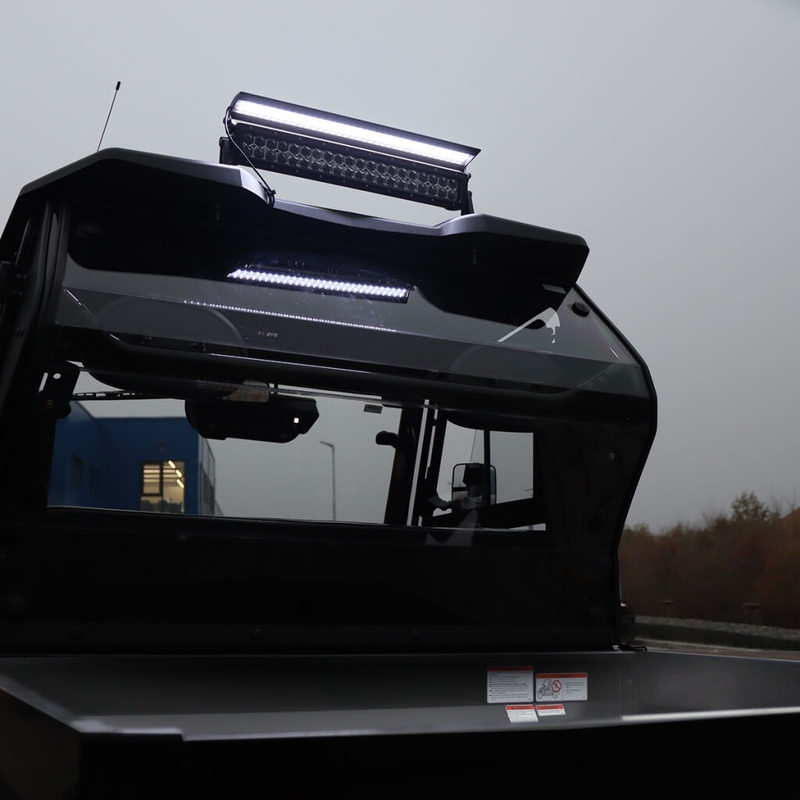 LED svetelná rampa s krytom SHARK LED LIGHT BAR 21,5", 6D WITH LED COVER, 120 W