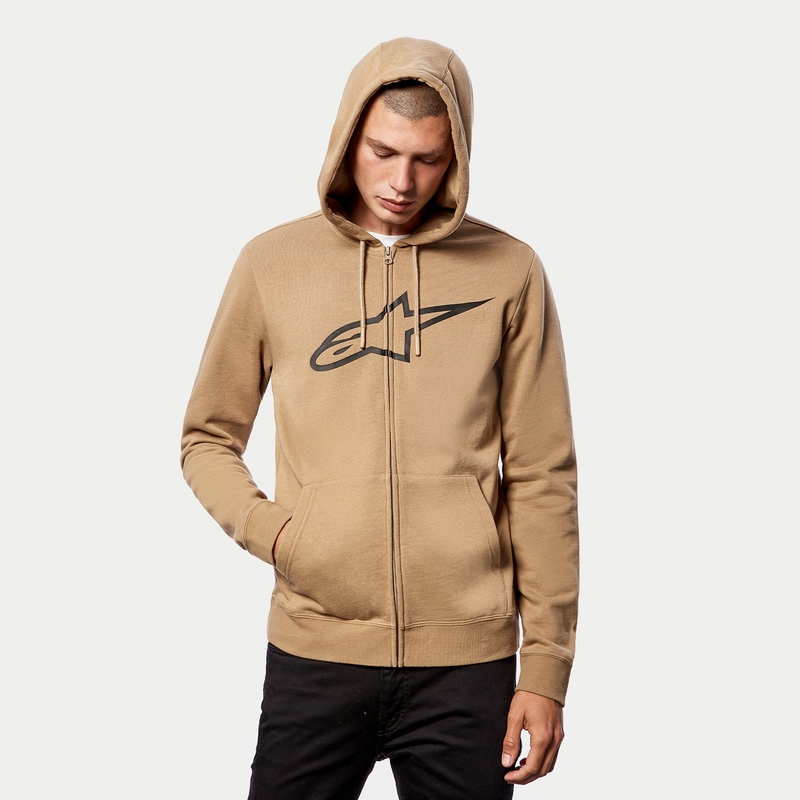 Mikina Alpinestars Ageless II Fleece pieskovo-čierna výpredaj