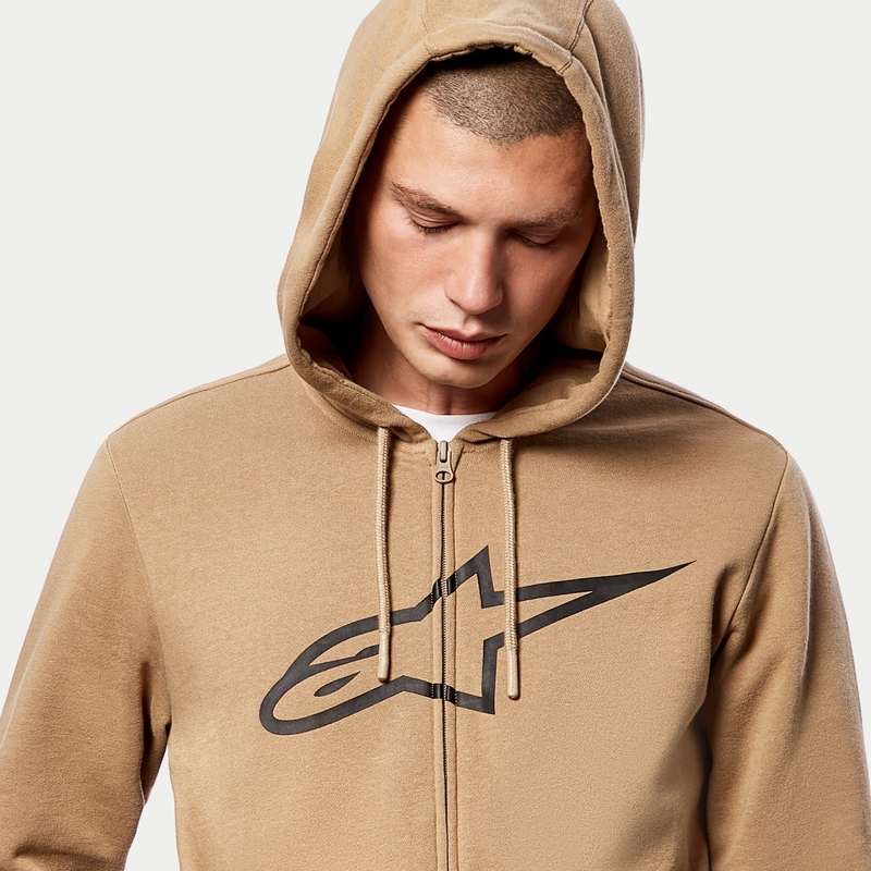 Mikina Alpinestars Ageless II Fleece pieskovo-čierna výpredaj