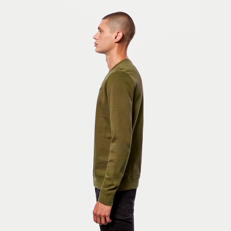 Mikina Alpinestars Ageless Crew Fleece zeleno-čierna