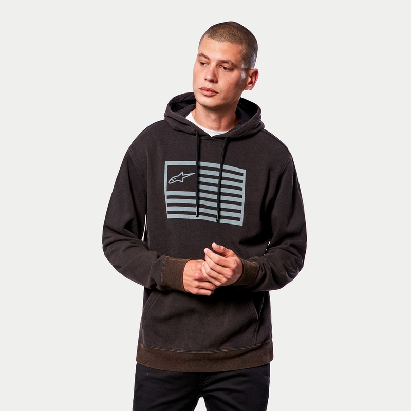 Mikina Alpinestars Artifact Hoodie čierna