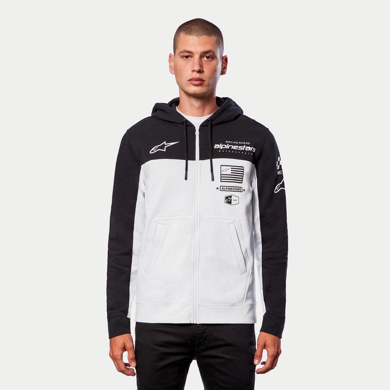 Mikina Alpinestars H Block Hoodie čierno-biela