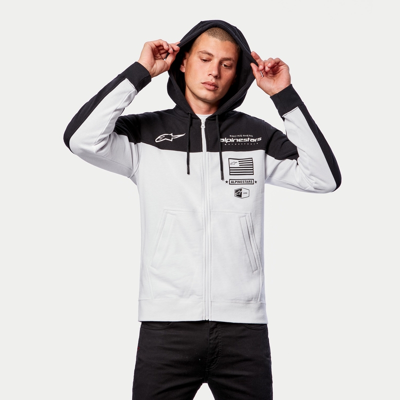 Mikina Alpinestars H Block Hoodie čierno-biela