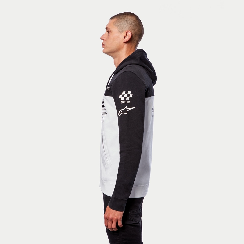 Mikina Alpinestars H Block Hoodie čierno-biela