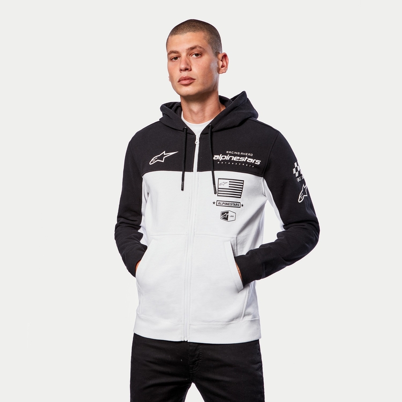 Mikina Alpinestars H Block Hoodie čierno-biela