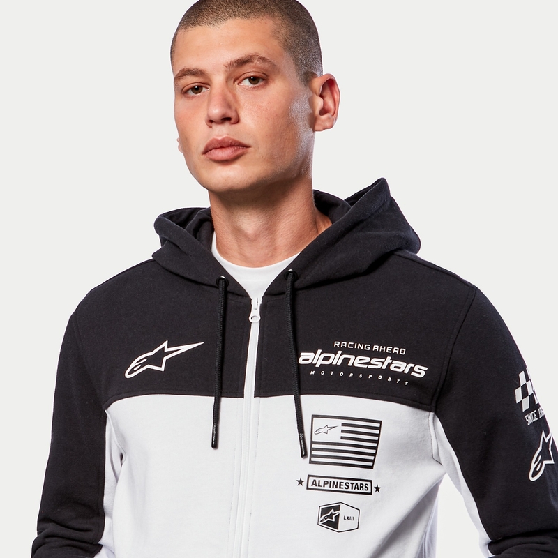 Mikina Alpinestars H Block Hoodie čierno-biela