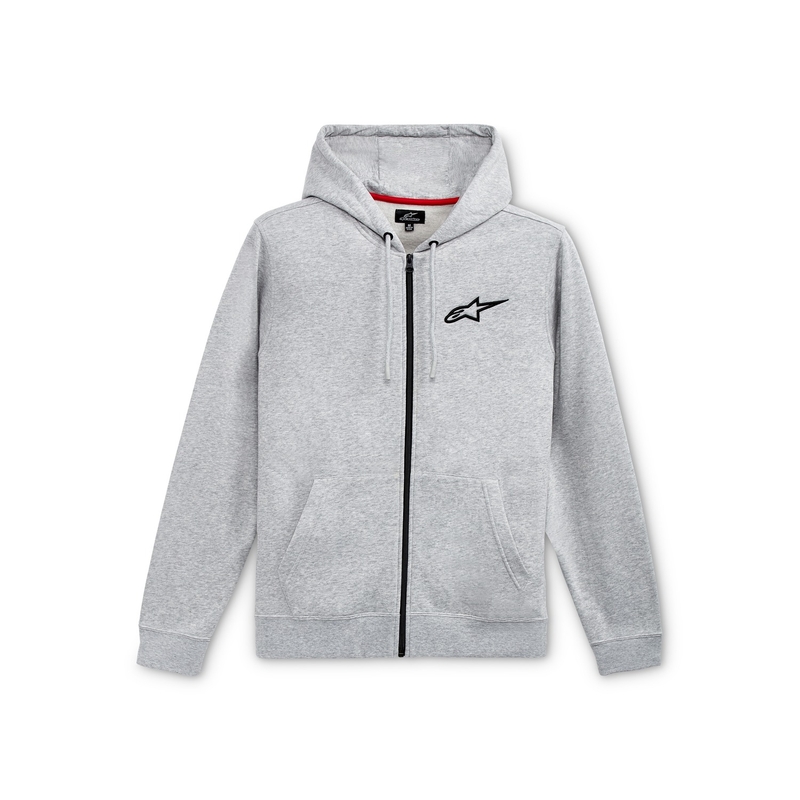 Mikina Alpinestars Ageless Chest Hoodie šedo-čierna
