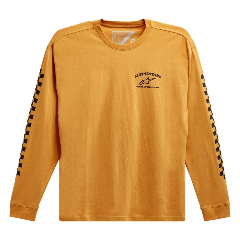 Tričko Alpinestars Sunday Tee žlto-čierne