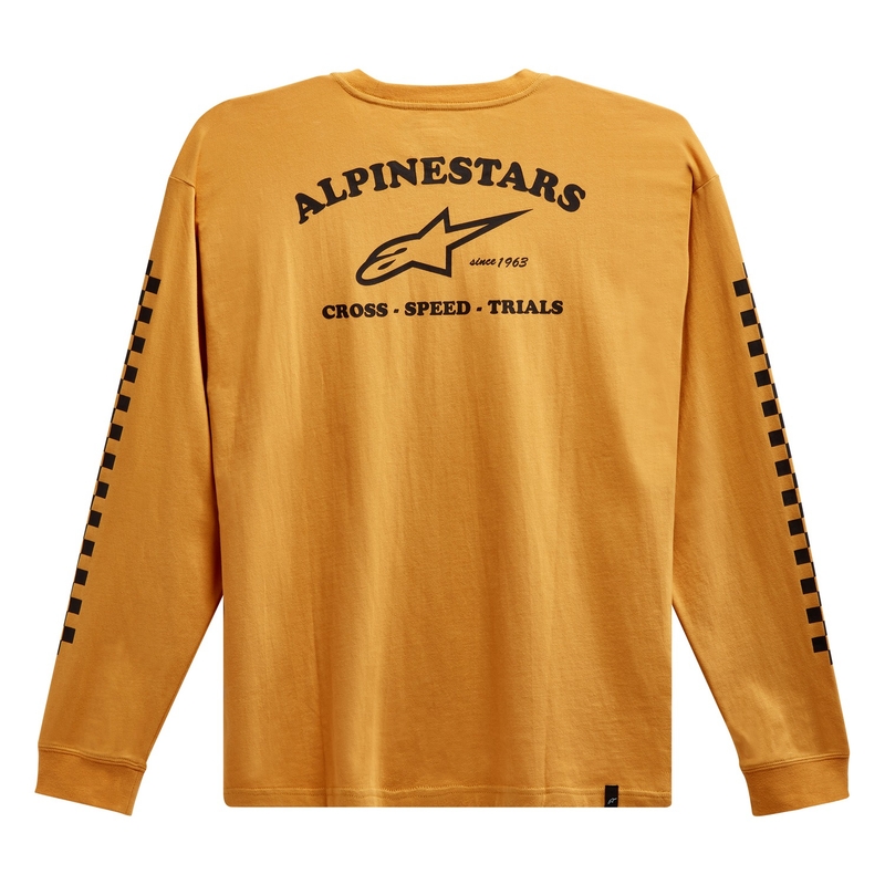Tričko Alpinestars Sunday Tee žlto-čierne