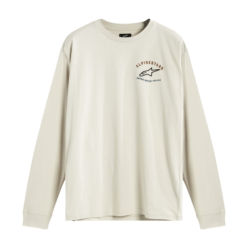 Tričko s dlhým rukávom Alpinestars Full Face Tee biele