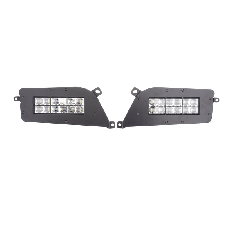 LED svetlomety SHARK LED HEADLIGHTS FOR POLARIS ATV, UTV WITH BACKLIGHT, 2K S
