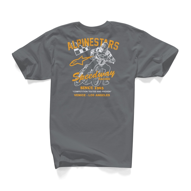 Triko Alpinestars Speedway Tee sivé