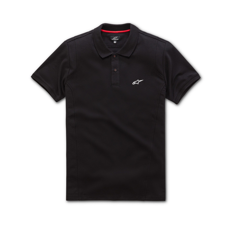 Tričko s golierom Alpinestars Capital Polo čierne