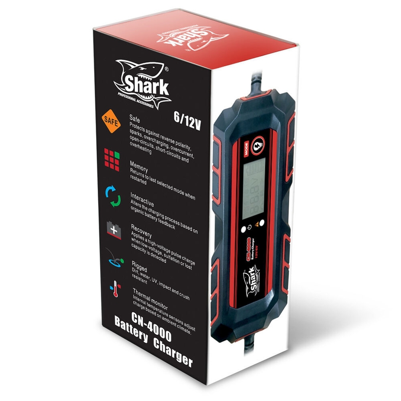 Inteligentná nabíjačka SHARK CN-4000