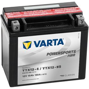 Bezúdržbová batéria VARTA 12V/10AH-MOTO LF (YTX12-4/YTX12-BS)