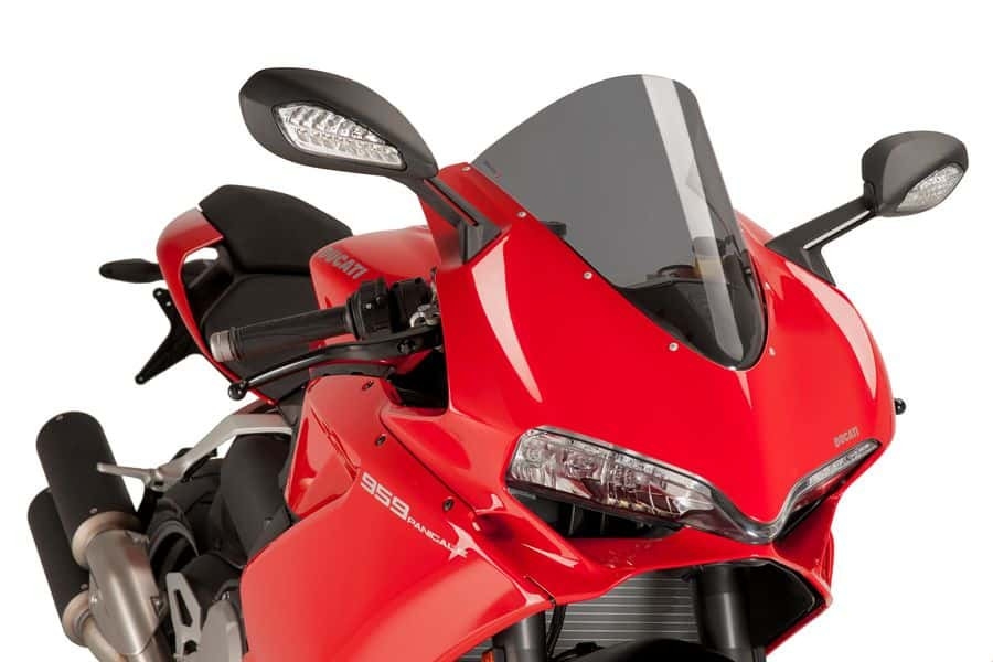 Plexi štít PUIG RACING 7621F tmavá dymová