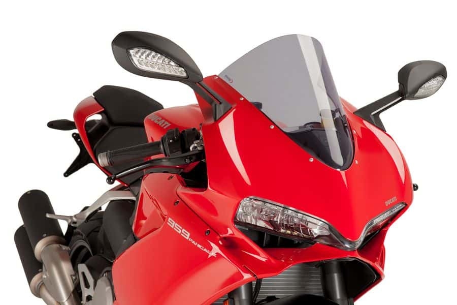 Plexi štít PUIG RACING 7621H dymové