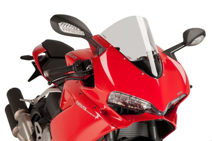 Plexi štít PUIG RACING 7621W priehľadné