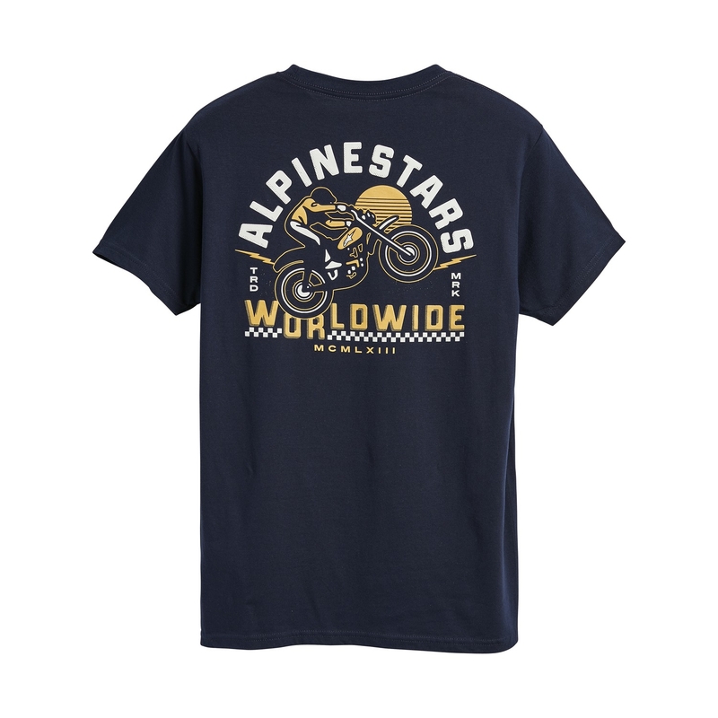 Tričko Alpinestars Weelee Tee modré