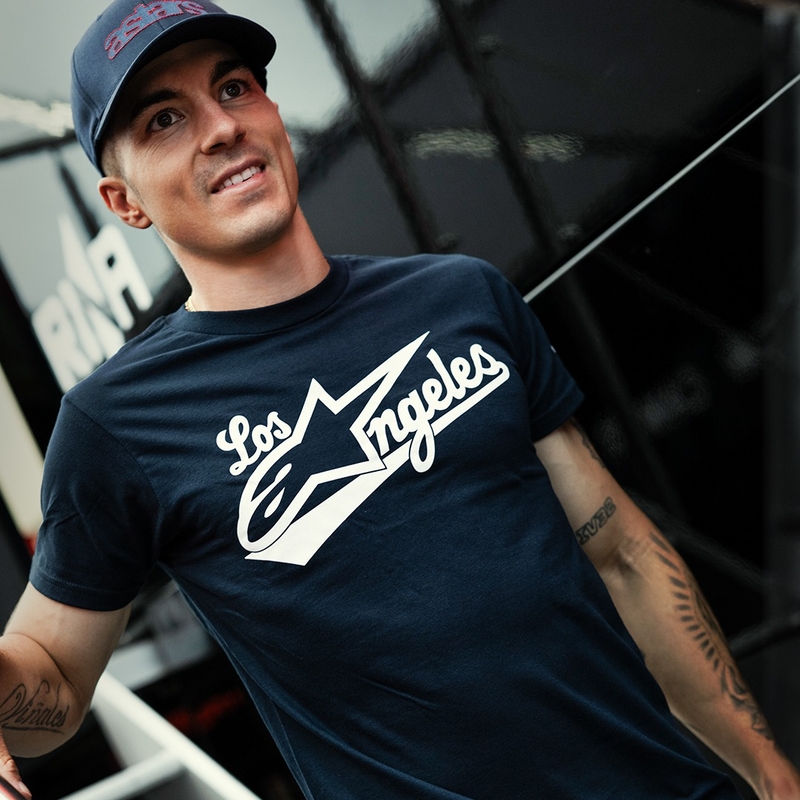 Tričko Alpinestars Los Angeles Tee čierne