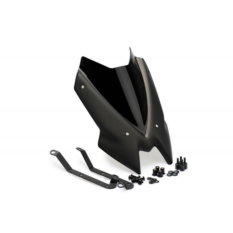 Plexi na motorku PUIG NEW GEN. SPORT čierna pre KAWASAKI Z 650 2020-2024