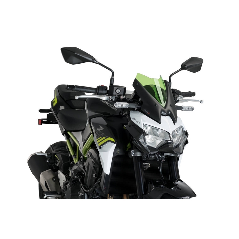 Plexi na motorku PUIG NEW GEN. SPORT zelená