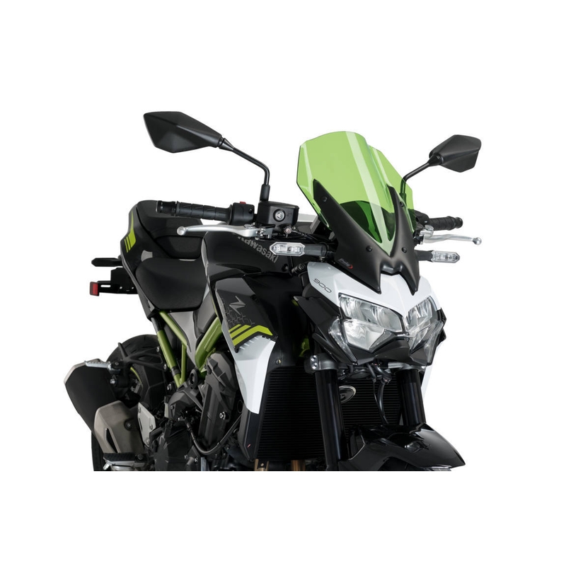 Plexi na motorku PUIG NEW. GEN TOURING zelená