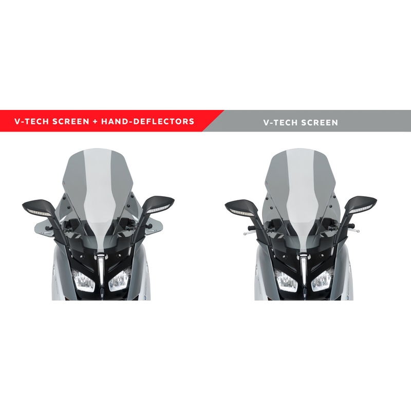 Plexi na motorku PUIG V-TECH LINE TOURING dymové