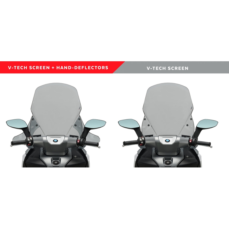 Plexi na motorku PUIG V-TECH LINE TOURING dymové