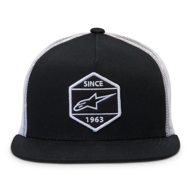 Šiltovka Alpinestars Bolt Trucker čierno-biela
