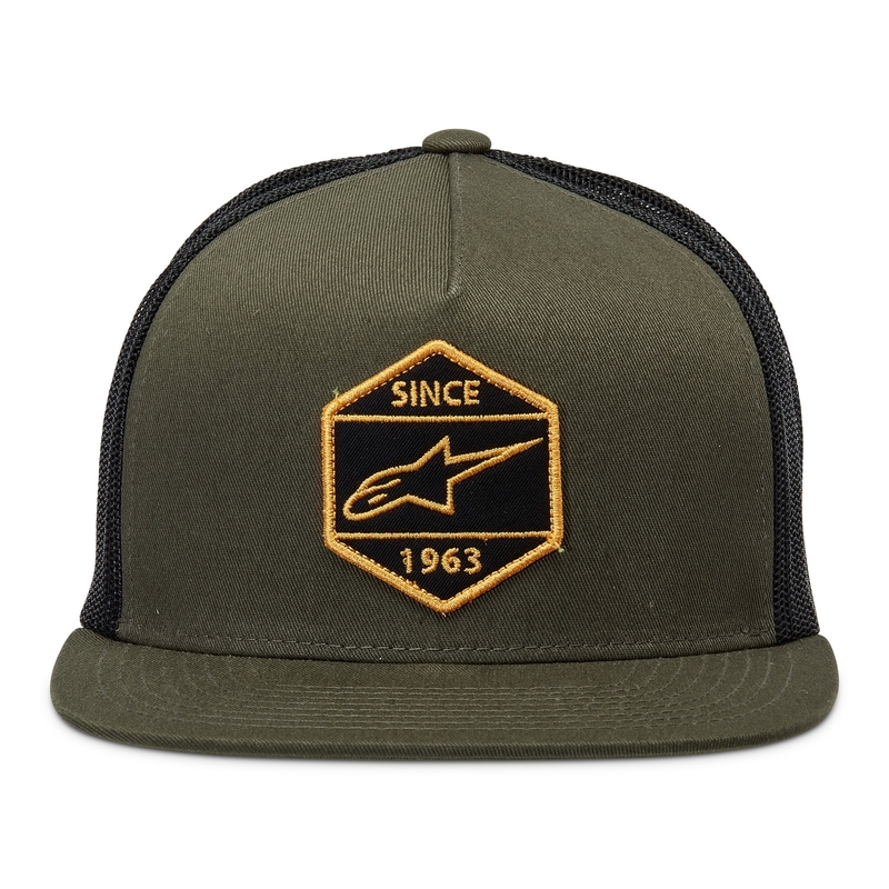 Šiltovka Alpinestars Bolt Trucker zeleno-čierna